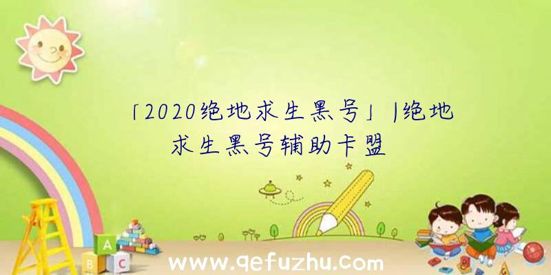 「2020绝地求生黑号」|绝地求生黑号辅助卡盟